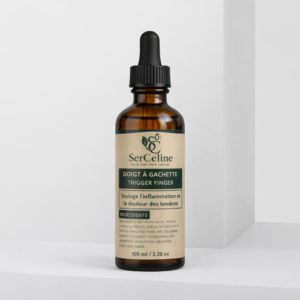 Huile naturelle apaisante pour les tendons