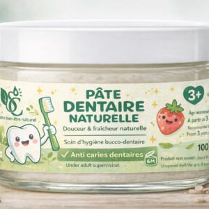 🦷 Pâte Dentaire Naturelle Enfant (3+)